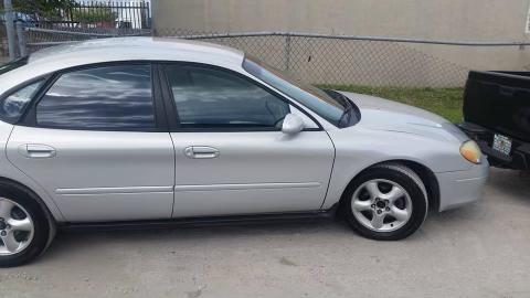 Repaired Ford Taurus after